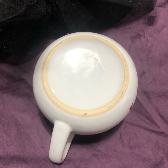 Perfectly Wicked White and Red Mug- new- cricut vinyl by me- great gift - Picture 4 of 5